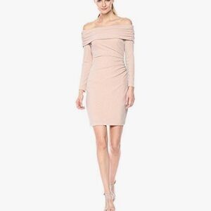 Eliza J Side Ruched Off-The-Shoulder Dress Size 6 NWT nordstrom